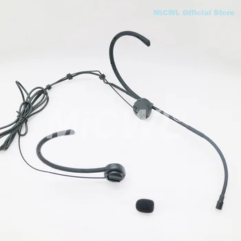 Profesionalus Lyginimo Kondensatoriaus laisvų Rankų įrangos Mikrofonas Audio Technica Sulankstomas Wireeless Headworn Micro telefono SM95