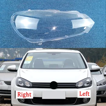 Priekinės Lempos Atspalvis Lemputė, priekinis žibintas Kaukė Žibintai Shell Umbra Padengti Objektyvo Stiklo Volkswagen VW Golf 6 Xenon GTI 2010-2013 m.