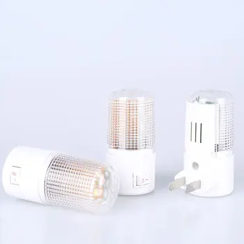 LED Nakties Šviesos Dvi-hole Plug-in Modelis Lempos Sienos, Namų apyvokos Avarinio Apšvietimo, Vaikų Kambarį Ir Miegamąjį Patalpų Apšvietimas