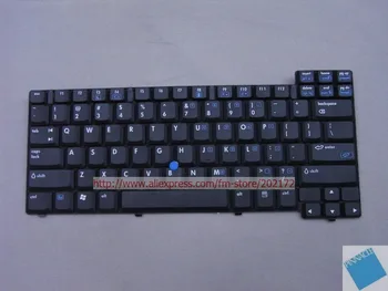 Juodos spalvos Nešiojamojo kompiuterio Klaviatūra 398609-001 398609-XXX HP Compaq NC6110 NC6120 JAV ir JK, ES išdėstymas