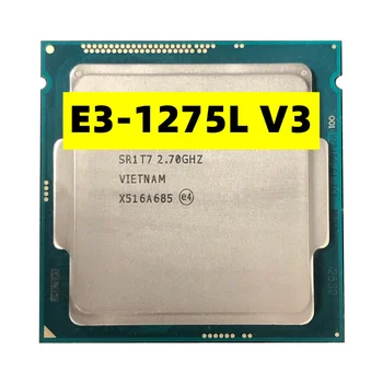 Naudoti Xeon E3-1275LV3 CPU 2.70 GHz, 8M LGA1150 Quad-core Darbalaukio E3-1275L V3 Cpu Procesorius E3 1275LV3
