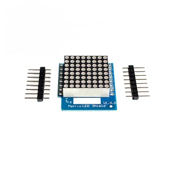 DoMatrix LED Skydas V1.0.0 WEMOS D1 Mini Skaitmeninis LED Ekranas Signalo Išėjimo Valdiklio Modulis 8x8 Dot Matrix Display Valdyba