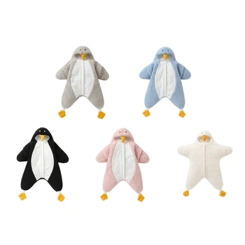 Kūdikių Nešiojami Miegmaišį Pingvinas Kostiumas Kūdikis Miega, Antklodė, Dušo Dovana