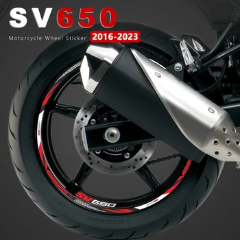 Motociklo Ratų Lipdukai Vandeniui Ratlankio Decal SV650 Priedai 2022 už Suzuki SV 650 2016-2023 2017 2018 2019 2020 2021 Juostelės