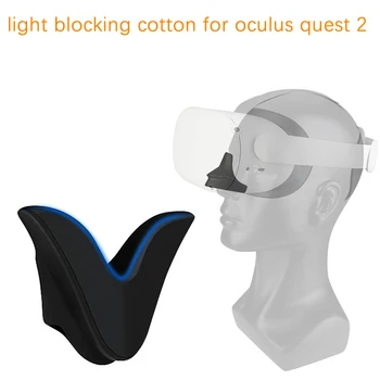 Už Oculus Quest 2 Nosį Mygtukai 2 Pak Silikono Nosies Mygtukai Jautrūs Padengti Anti-nuotėkio Akių Kaukė Stovėti Oculus Quest 2 VR Priedai