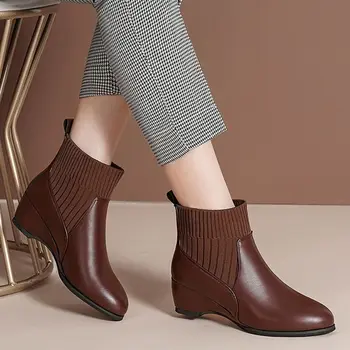 2023 naujų Prabangių rudenį odos batai moterų nurodė, verslo sportbačiai ponios oficialų batai aukštos kokybės batai