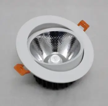 LED, COB Lubų Šviesos pritemdomi 10W/15W šaltai Balta/Natūrali Balta/Šiltai Balta Super Ryškus LED Žemyn Šviesos Nemokamas Pristatymas
