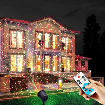 Kalėdų Vakarėlį Led Scenos Šviesos Juda Pilnas Dangus Žvaigždžių Lazerinis Projektorius Landšafto Apšvietimo Lauko Vandeniui Sodo Vejos Laserlamp