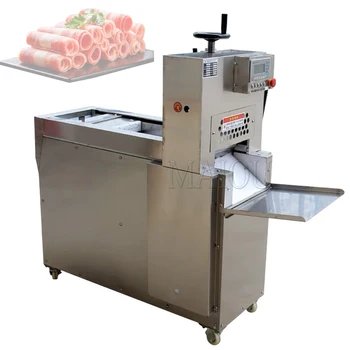 Elektros Mėsos Cutter Visiškai Automatinis ėriukų Mėsos Pjaustymo Ir Valcavimo Mašina, Nerūdijančio Plieno CNC Jautienos Valcavimo Staklės