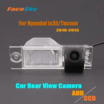 FaceSky Automobilių Stovėjimo aikštelė, Kamera, Skirta Hyundai ix35/Tucson LM 2014-2015 m Galinis Atvirkštinio Cam HAINAUT/CCD 1080P Brūkšnys Antrinėje rinkoje Priedai
