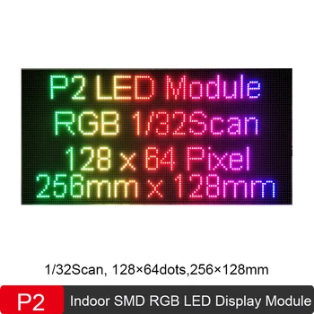 P2 Spalvotas LED Ekranas, Modulio, SMD1515 Mažas Pikis P2 RGB Skydas, 