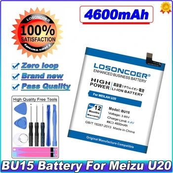 LOSONCOER 4600mAh BU15 Baterija Meizu Meizy Meilan U20