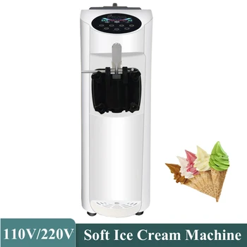 Komercinės Darbalaukio Minkštų Ledų Mašina Vieną Galvos Ice Cream Maker 