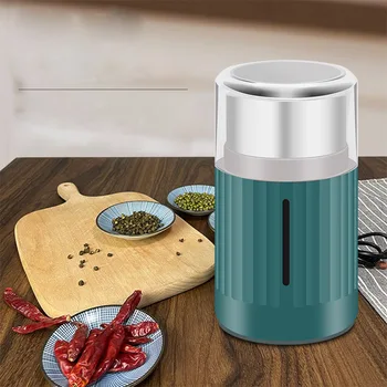 Elektrinis Mini Maisto Grūdų Malūnėlis Iš Nerūdijančio Plieno Buitinių Smulkaus Malimo Kavos Pupelių Miltų Malimo Mašina