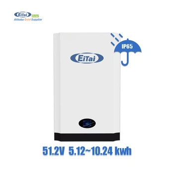 EITAI 200Ah Saulės BatteryPowerwall 5Kwh 10Kwh 6000Cycle OEM Ličio Jonų Lifepo4 Baterijos Energijos kaupimo Sistemas