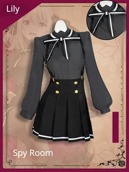Anime Spy Kambarys Cosplay Kostiumų Lily Hanazono Cosplay Kostiumas Pilnas Komplektas Vienodos Dress Helovinas Moterų Vaidmenų žaidimas
