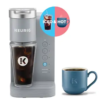K-Šalta Essentials Pilka Šalta ir Karšta Vienas-Tarnauti K-Taurė Pod Kavos virimo aparatas nespresso