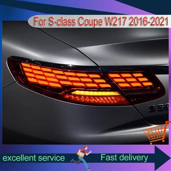 Užpakalinis žibintas, Skirtas Mercedes Benz S-class Coupe W217 2016-2017 Pakeitimo Surinkimas Naujo Stiliaus Sedanas Automobilių Sporto LED DRL Auto Priedų