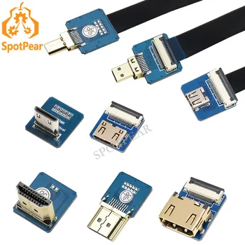 Mutis Tipo HDMI Adapterius, MINI Micro Adapteris, skirtas 