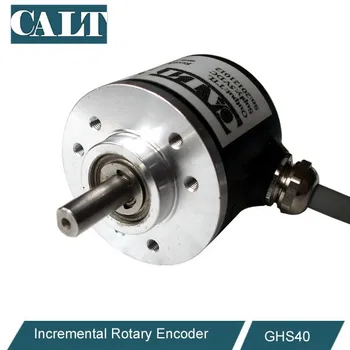 CALT GHS4006 serijos impulso skaityti mechaninė rotary encoder 40mm dydžio NPN linijinis jutiklis, encoder