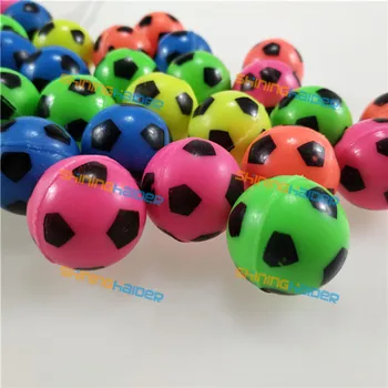Nemokamas pristatymas 100VNT spalvinga 25mm krepšinio natūralaus kaučiuko bounce kamuolys futbolo elastinga bounce kamuolys gumos tamprumo kamuolys