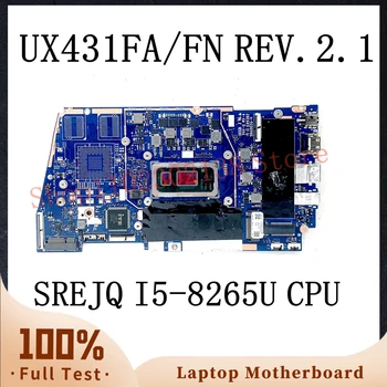 UX431FA/FN APS.2.1 Su SREJQ I5-8265U CPU Aukštos Kokybės Mainboard ASUS UX431FA/FN Nešiojamas Plokštė 100% Visiškai Išbandytas GERAI
