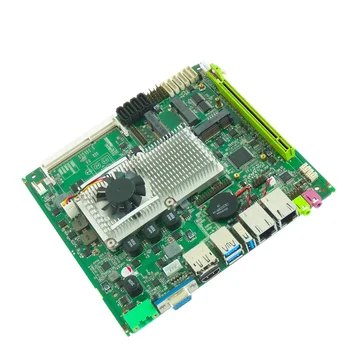 Pramonės Mini ITX Mothebroard 2 RJ45 LAN / 6 COM/ USB 3.0