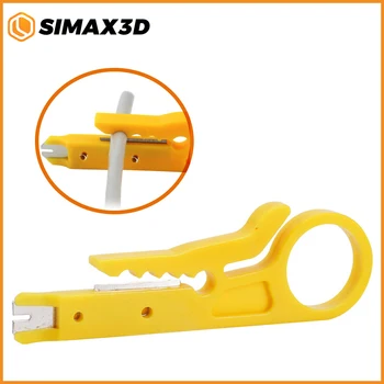 SIMAX3D Wire Stripper Peilis Kabelių Išpardavimas Vielos Pjovimo Įvairių frakcijų pašalinimo įrenginio Peilis Crimper Replės Tiesios Mini Nešiojamieji Užspaudimo Įrankis