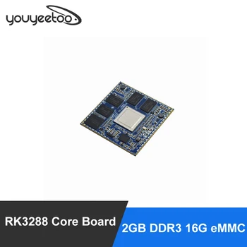 RK3288 Core Valdybos Quad Core ARM Cortex-A17 Plėtros Taryba 2GB DDR3 16G emmsp minipc X3288 