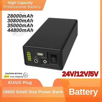Galia Banko 24V Įkraunama Ličio Baterija Didelės Talpos 12V 18650 Įkrovimo Pagalbinės Baterijos Mobiliųjų Maitinimo 44800mAh