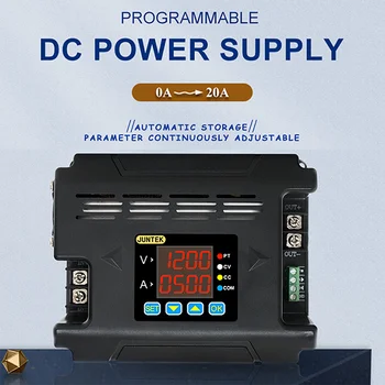 JUNTEK DPH8920 96V20A Programuojami DC DC Skaitmeninis Reguliuojamas Žingsnis Žemyn Įtampos elektros Energijos Tiekimo Buck Konverteris 485 Komunikacijos