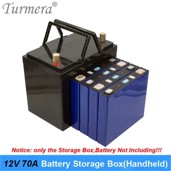 Turmera 12V Baterijos Laikymo Dėžutė 3.2 V 70Ah, kad 100Ah Lifepo4 Baterijos Naudojimo Gali Sukurti Saulės Sistemos Nepertraukiamo Maitinimo šaltinis