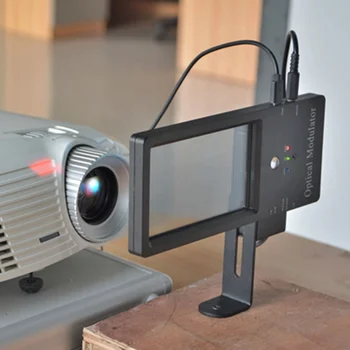 Pasyvus 3D Namų Kino Filmą, Mini Moduliatorius Teatro Naudoti 3D DLP Projektorių Žiūrėti Pasyvus 3D Filmą Namuose