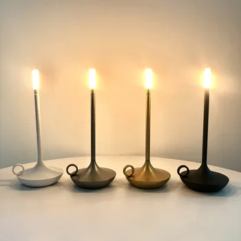 Gyvenamasis stalo lempa LED usb įkrovimo stalo lempos jutiklinį jungiklį naktiniai dekoratyvinės lempos baras atmosfera stalo lempa