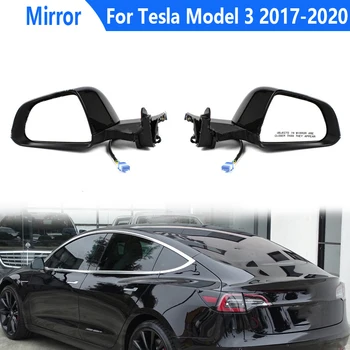 Už Tesla Model 3 2017-2020 Galinio Vaizdo Atbulinės Eigos Veidrodis Asamblėjos Automobilių Reikmenys Pusės Galinio Vaizdo Veidrodis 1592031-00-E 1592032-00-E