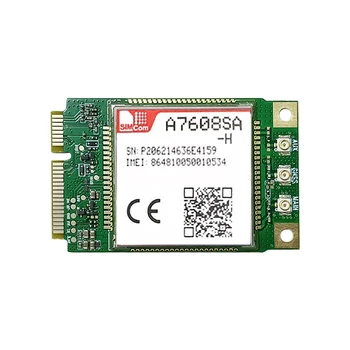 SIMCOM A7608SA-H PCIE LTE CAT4 modulis B38/B40/B41/B1/B2/B3/B4/B5/B7/B8/B20/B28/B66/UMTS/HSPA+/GSM/GPRS/EDGE