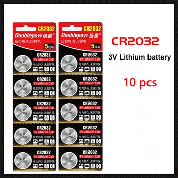 30pcs Originalus CR2032 3V Mygtuką Ląstelių ličio CR 2032 Baterijos Nuotolinio Valdymo Skaičiuoklė Counter CR 2032 Ličio Baterijos Skustuvas