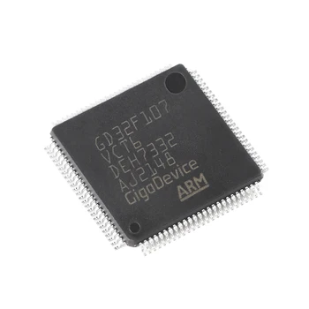10VNT/Pak originalios GD32F107VCT6 LQFP-100 ARM Cortex-M3 32-bitų mikrovaldiklis -MCU lustas