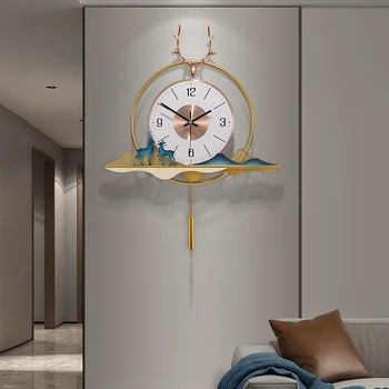 Modernaus Dizaino Sieninis Laikrodis Skaitmeninis Prabangių Virtuvės Šiaurės Paprasta Mados Laikrodžiai Nemokamas Pristatymas Relogio De Parede Kambario Apdaila