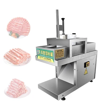 Namų Virtuvėje Šaldytos Mėsos Slicer Vadovas Nerūdijančio Plieno Maisto Pjovimo, Pjaustymo Staklės, Automatinė Mėsa