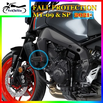 Kritimo Apsaugos Slankmačiai Yamaha MT-09 MT09 SP Motociklo Accessories 2021 2022 2023 Anti-rudenį Stumdomas Bloko Susidūrimo Baras