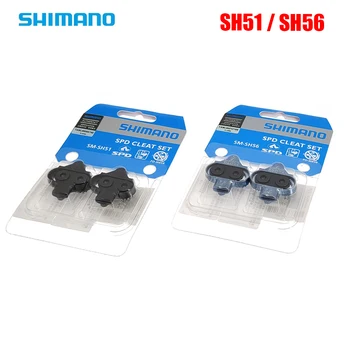 Shimano SPD SH51 SH56 Trinkelės Nustatyti MTB Dviračio Pedalo Fiksavimo Vieno-Multi Išleidimo Dviračių, Batų Trinkelės Dalys M520 M540 M515 M8000