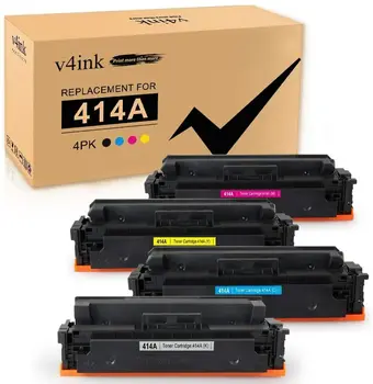 V4INK 4PK 414A Tonerio HP W2020A Color Laserjet Pro M454dw M479fdw M479fdn