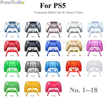 29colors 1-18 1set Už PS5 Žaidimų Valdiklis Gamepad Pakeitimo Shell Atveju, Priekiniai Galinis Dangtelis Playstation 5 Dekoratyvinės Juostelės