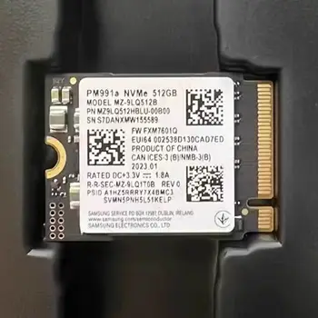 512 GB PM991a SSD M. 2 2230 Vidinio Kietojo Disko PCIe3.0x4 NVME Saugojimo Kietajame diske MZ-9LQ512B MZ9LQ512HBLU