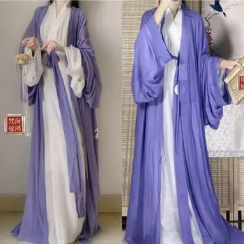 Moterų Hanfu Kinijos Jin Wei Dinastijos Kostiumai Senovės Hanfu Kinų Tradicinė Suknelė Etapo Rezultatus Fotografijos Kostiumas