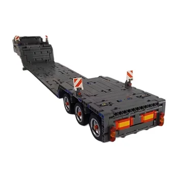 SS-35223 įvairių sunkvežimiai su vairo veleno žemas pakrovimo priekaba surinkti kūrimo bloką, žaislai