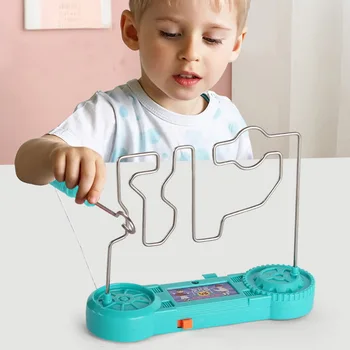 Vaikai Susidūrimo Elektros Smūgio Žaislas Švietimo Elektros Touch Labirintas Žaidimas Mokslo Eksperimentas Žaislai Šalis Juokinga, Žaidimas Vaikams Dovanų