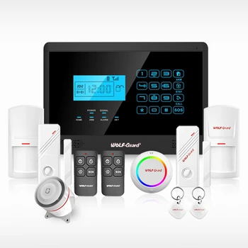 Karšto pardavimo GSM apsaugos belaidžio smart security namų signalizacijos sistemos 12V IL-007M2E