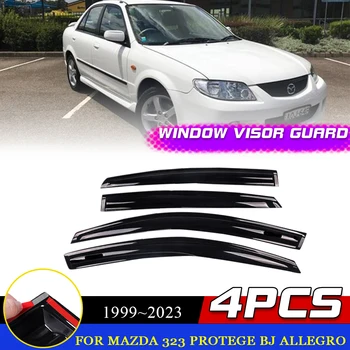 Langai, Durys, Antveidžiai Mazda 323 Protege Allegro BJ Sedanas 1999 m. iki 2023 Tentai Lietaus Antakių Dūmų Reflektoriai Guard Padengti Priedai